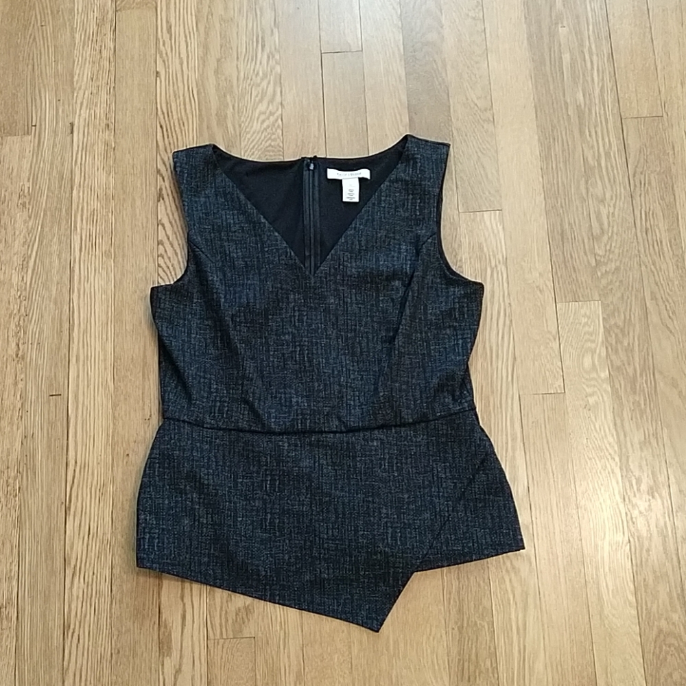 WHBM peblum top, size 12